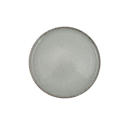 Zestaw obiadowy 18 szt. zielony/porcelana