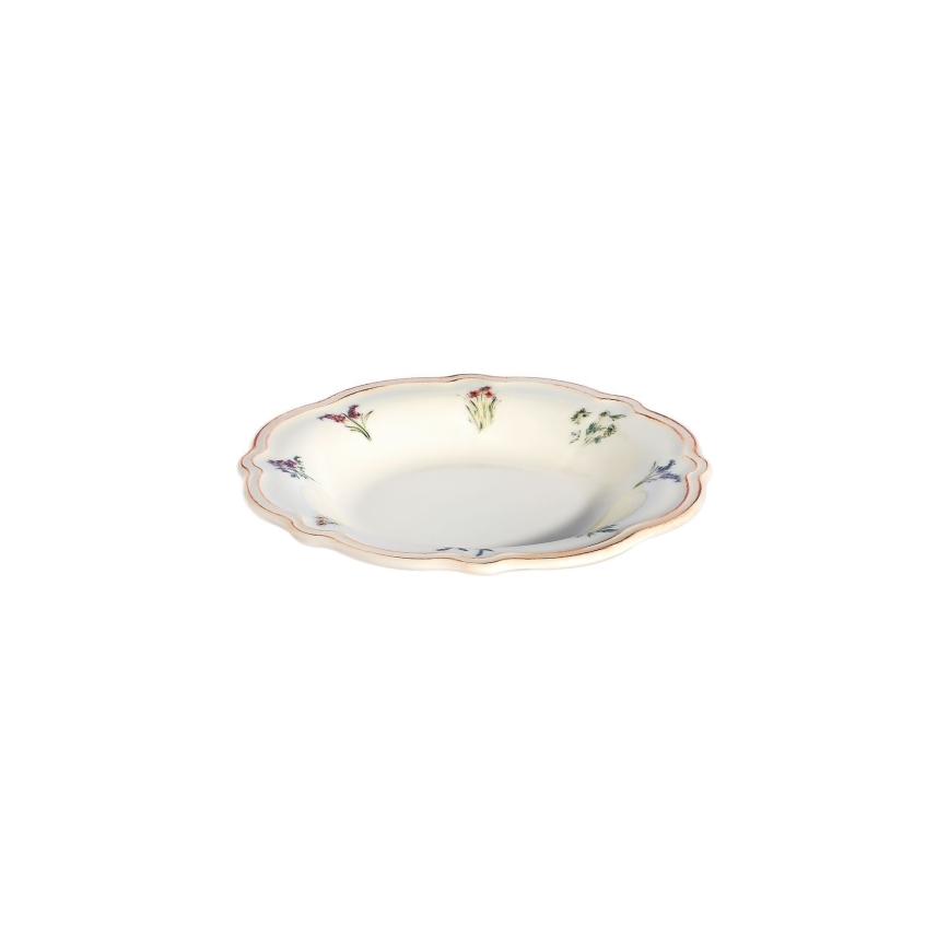 Zestaw obiadowy 24 części wielobarwny/porcelana