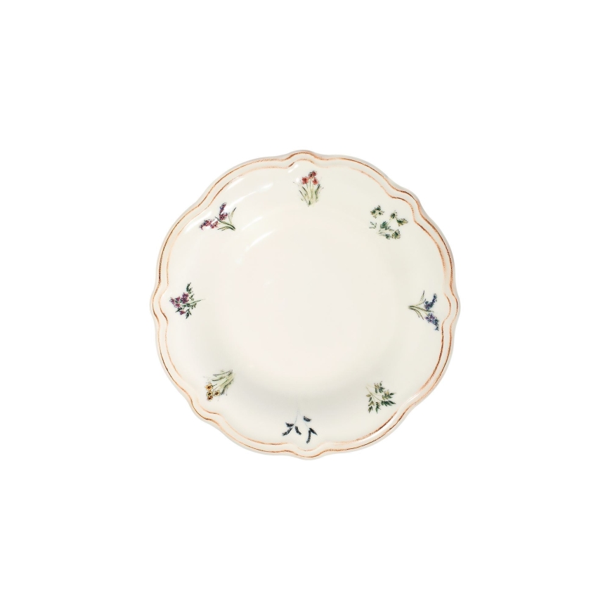 Zestaw obiadowy 24 części wielobarwny/porcelana