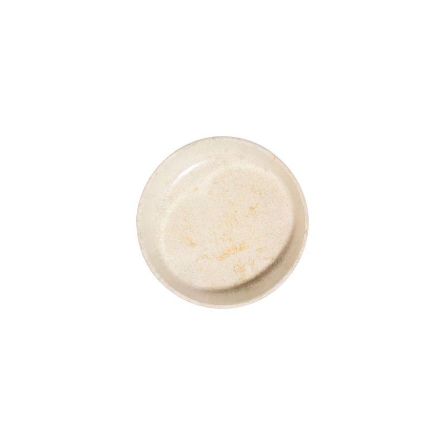 Zestaw obiadowy 24-częściowy, beżowy, porcelanowy