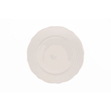 Zestaw obiadowy 24-częściowy, biały/porcelana