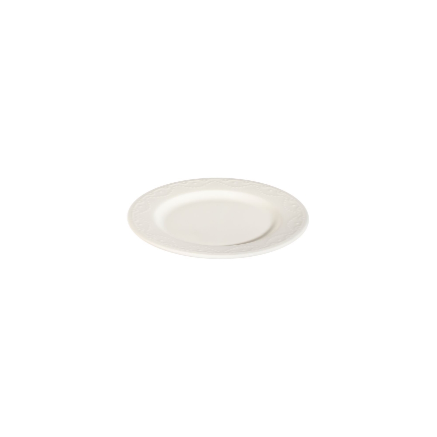 Zestaw obiadowy 24-częściowy, biały/porcelana