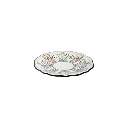 Zestaw obiadowy 24-częściowy, wielobarwny/porcelana