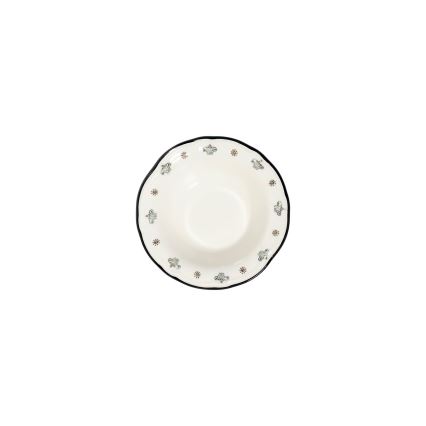 Zestaw obiadowy 24-częściowy, wielobarwny/porcelana