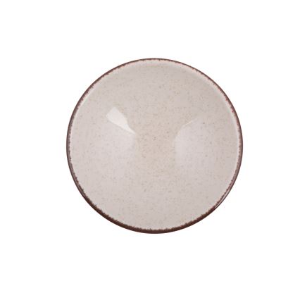 Zestaw obiadowy 24 szt. beżowy/porcelana