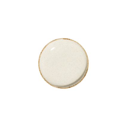 Zestaw obiadowy 24 szt. biały/beżowy/porcelana