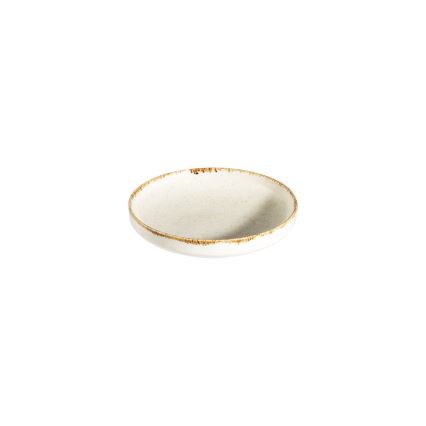 Zestaw obiadowy 24 szt. biały/beżowy/porcelana
