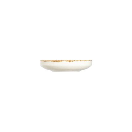 Zestaw obiadowy 24 szt. biały/beżowy/porcelana