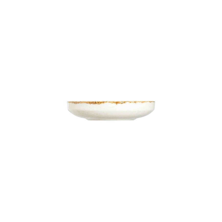 Zestaw obiadowy 24 szt. biały/beżowy/porcelana