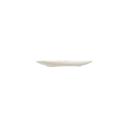 Zestaw obiadowy 24 szt. biały/beżowy/porcelana