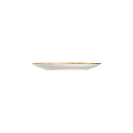 Zestaw obiadowy 24 szt. biały/beżowy/porcelana
