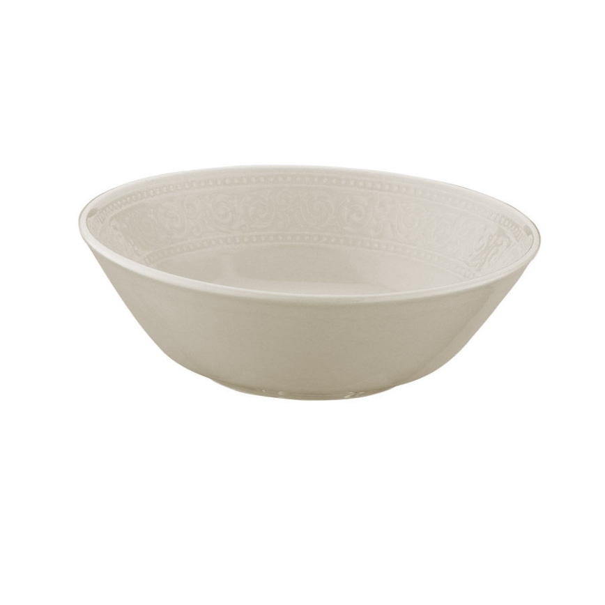 Zestaw obiadowy 24 szt. biały/porcelana