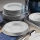 Zestaw obiadowy 24 szt. biały/porcelana