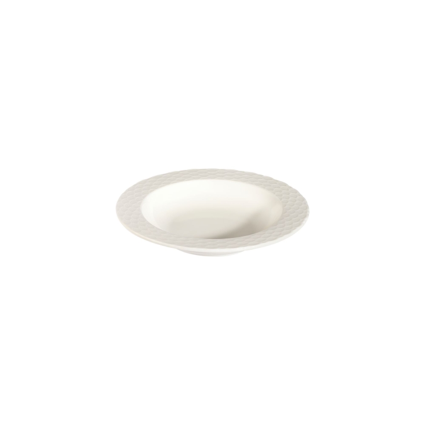 Zestaw obiadowy 24 szt. biały/porcelana