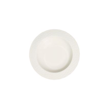 Zestaw obiadowy 24 szt. biały/porcelana