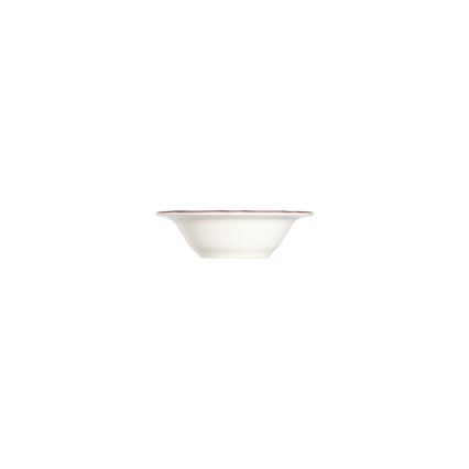 Zestaw obiadowy 24 szt. biały/różowy/porcelana