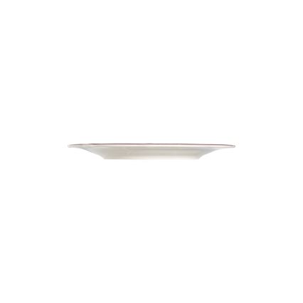 Zestaw obiadowy 24 szt. biały/różowy/porcelana