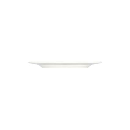 Zestaw obiadowy 24 szt. biały/zielony/żółty/porcelana