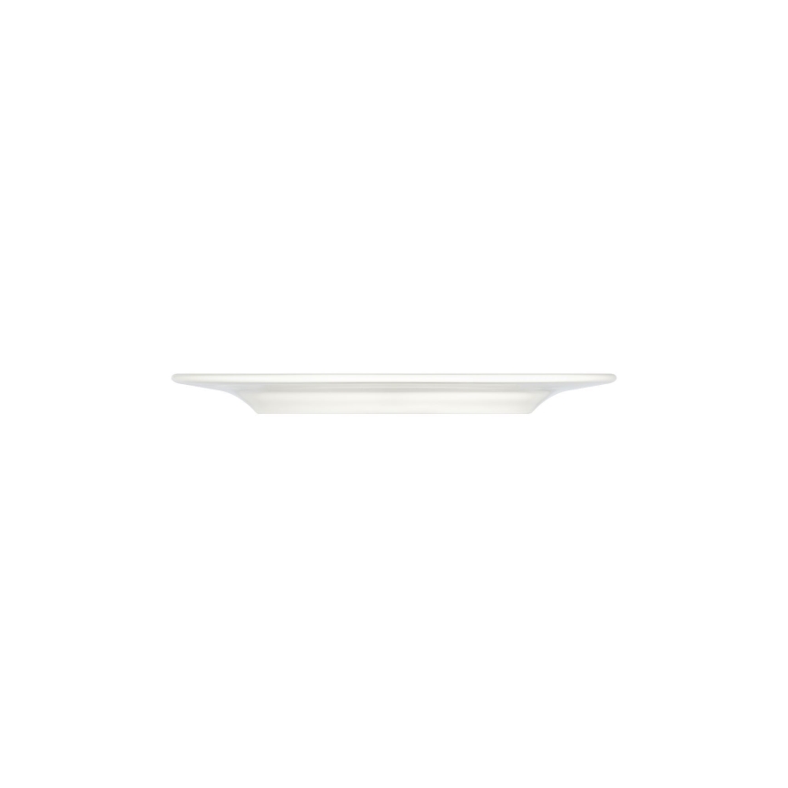 Zestaw obiadowy 24 szt. biały/zielony/żółty/porcelana