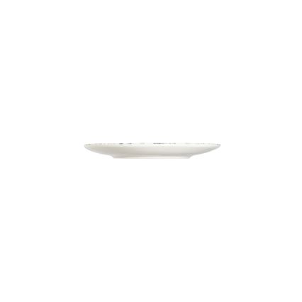 Zestaw obiadowy 24 szt. kolorowy/brązowy/porcelanowy
