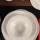 Zestaw obiadowy 24 szt. kremowy/porcelana