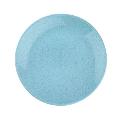 Zestaw obiadowy 24 szt. niebieski/porcelana