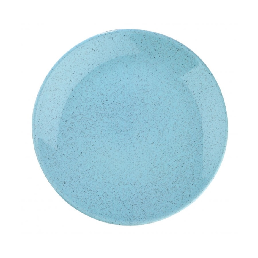 Zestaw obiadowy 24 szt. niebieski/porcelana