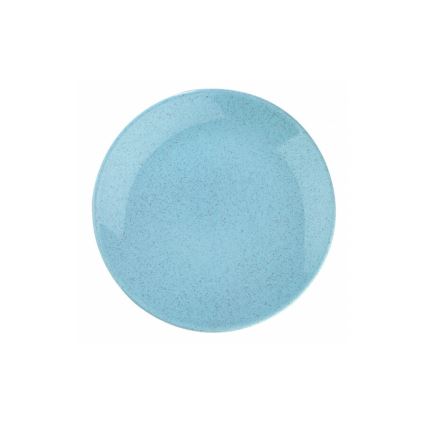 Zestaw obiadowy 24 szt. niebieski/porcelana