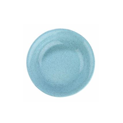 Zestaw obiadowy 24 szt. niebieski/porcelana