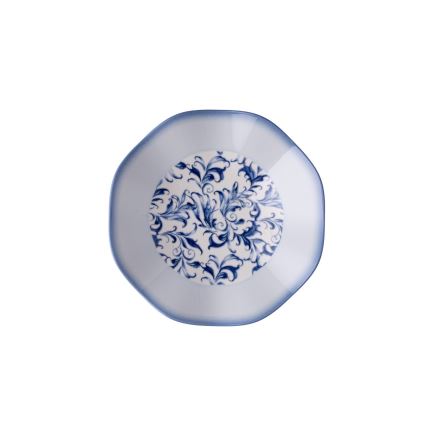 Zestaw obiadowy 24 szt. niebieski/porcelana