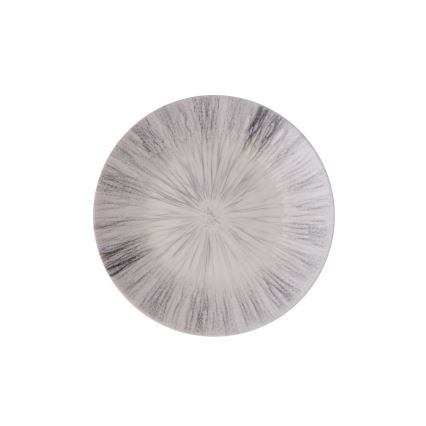 Zestaw obiadowy 24 szt. szary/porcelana