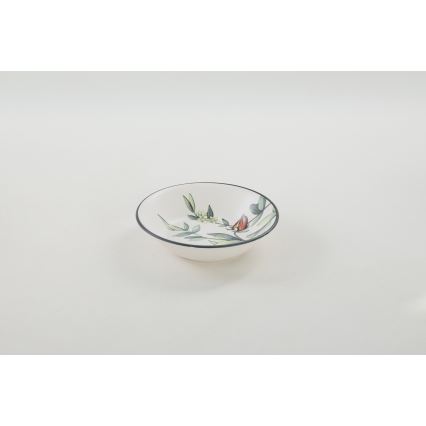 Zestaw obiadowy 24 szt. wielobarwny/kamionka