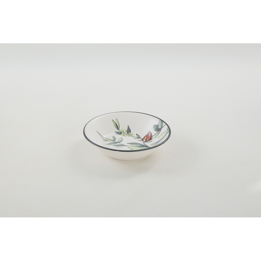 Zestaw obiadowy 24 szt. wielobarwny/kamionka