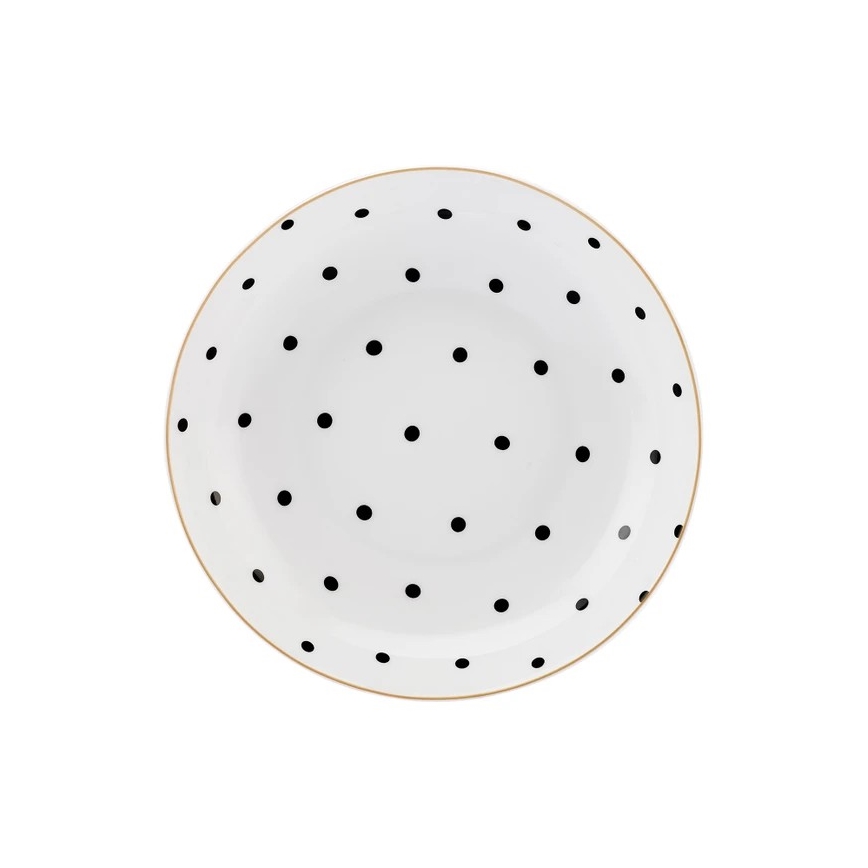 Zestaw obiadowy 24 szt. wielobarwny/porcelana