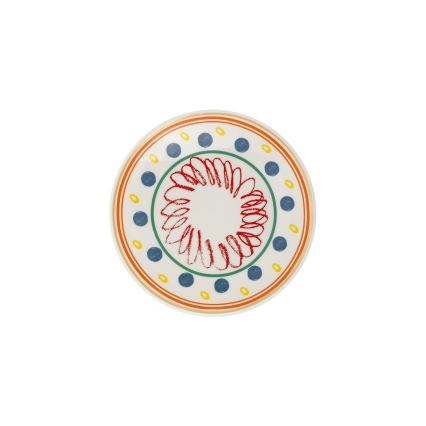 Zestaw obiadowy 24 szt. wielobarwny/porcelana