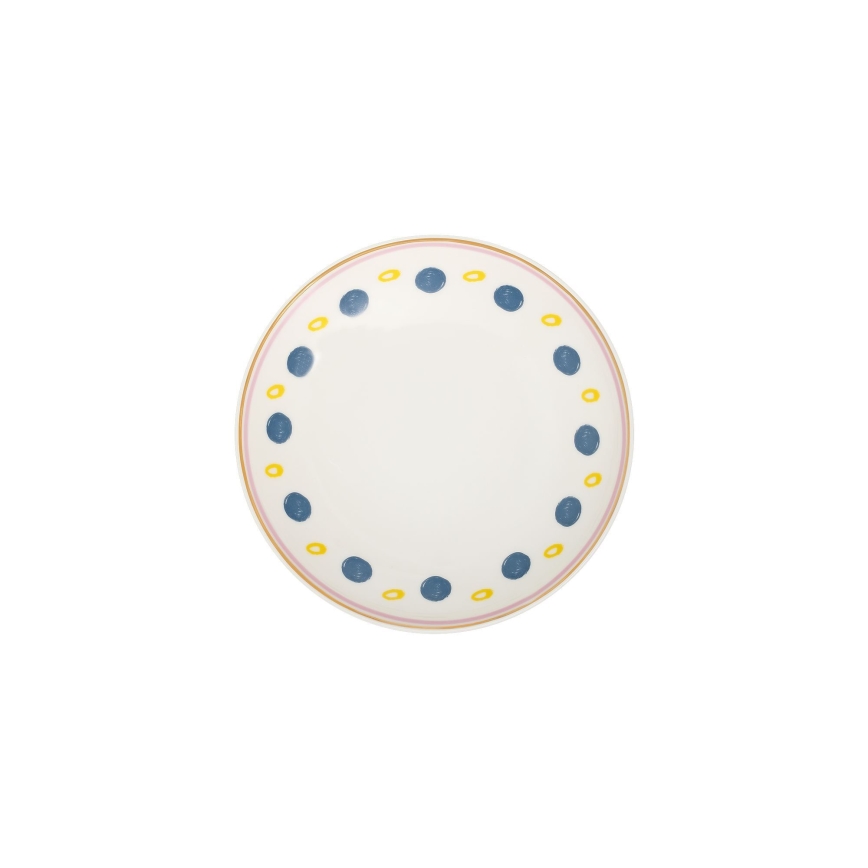 Zestaw obiadowy 24 szt. wielobarwny/porcelana