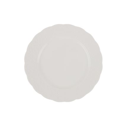 Zestaw obiadowy 24‑częściowy, biały, porcelana