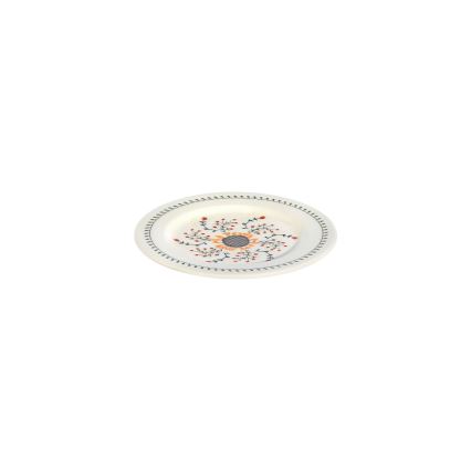 Zestaw obiadowy 24‑częściowy, wielobarwny, porcelana