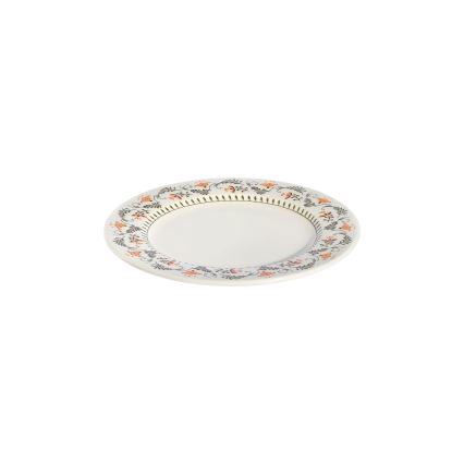 Zestaw obiadowy 24‑częściowy, wielobarwny, porcelana
