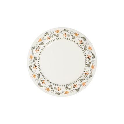 Zestaw obiadowy 24‑częściowy, wielobarwny, porcelana