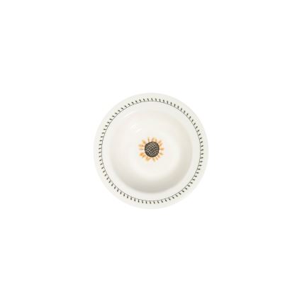 Zestaw obiadowy 24‑częściowy, wielobarwny, porcelana