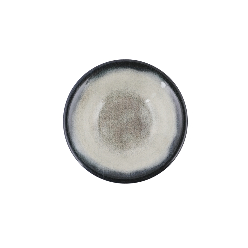 Zestaw obiadowy 26 elementów — niebieski/brązowy, porcelana