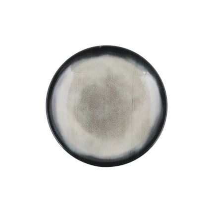 Zestaw obiadowy 26 elementów — niebieski/brązowy, porcelana