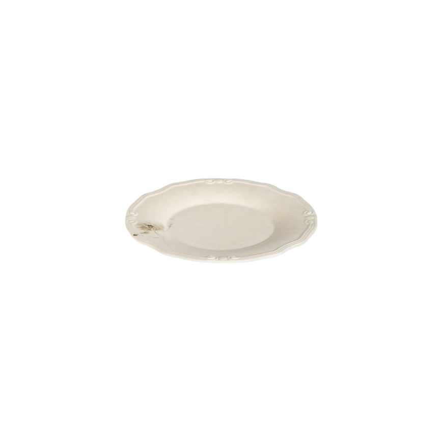 Zestaw obiadowy 27 szt. kremowy/porcelana