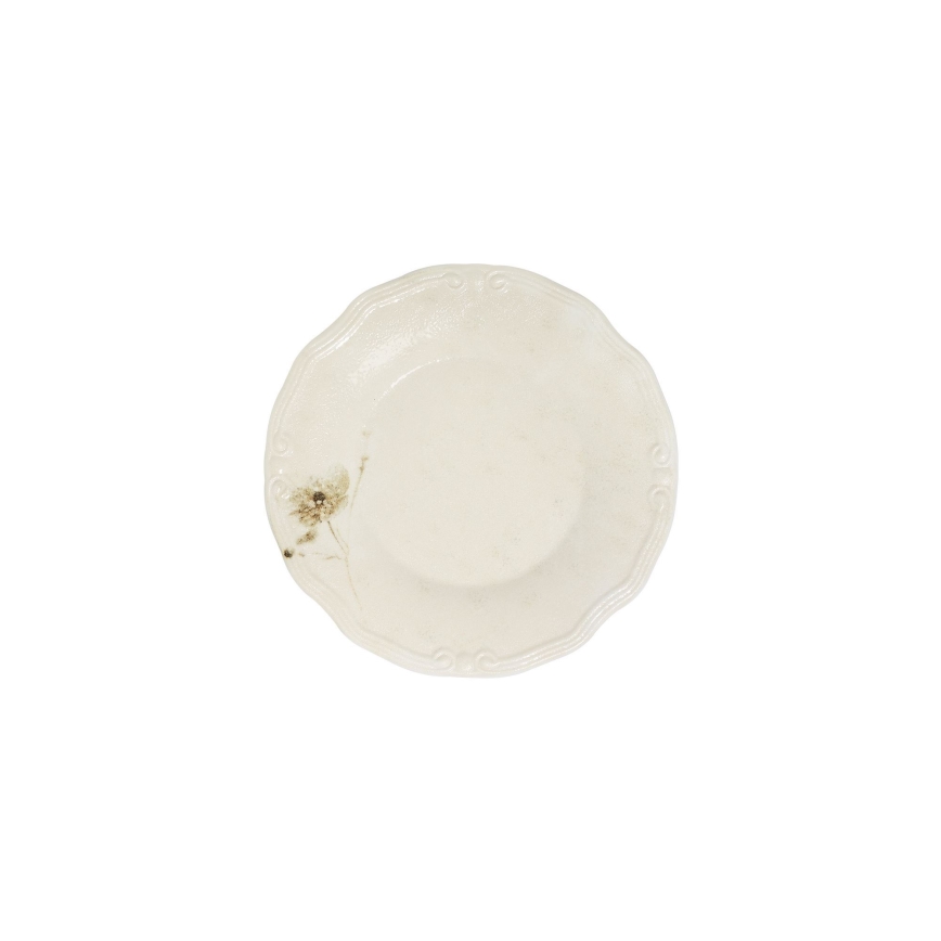 Zestaw obiadowy 27 szt. kremowy/porcelana