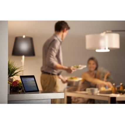 Zestaw podstawowy Philips HUE LUX 2xE27/9W/230V + urządzenie do podłączenia - HUE BRIDGE