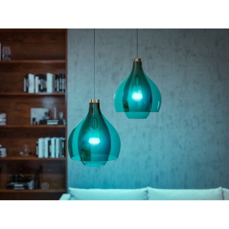 Zestaw podstawowy Philips Hue WHITE AND COLOR AMBIANCE 2×E27/9W/230V 2000-6500K + urządzenie łączące