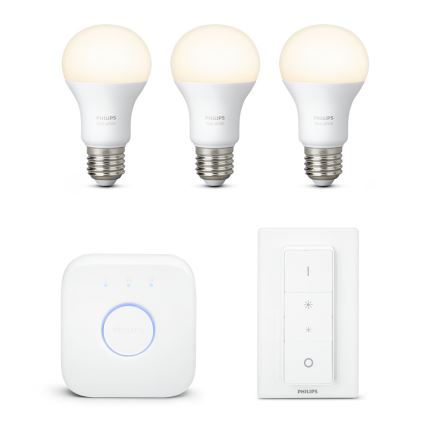 Zestaw podstawowy Philips HUE WHITE 3xE27/9W/230V