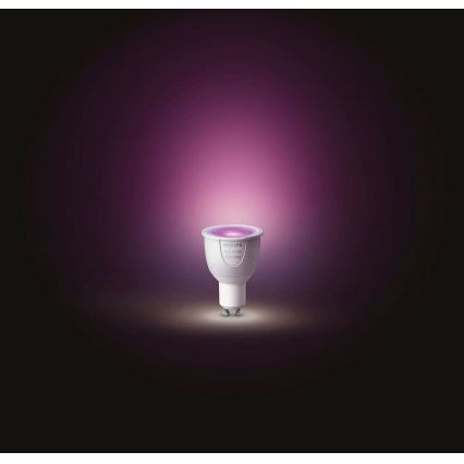 Zestaw podstawowy Philips HUE WHITE AND COLOR AMBIANCE 3xGU10/6,5W/230V