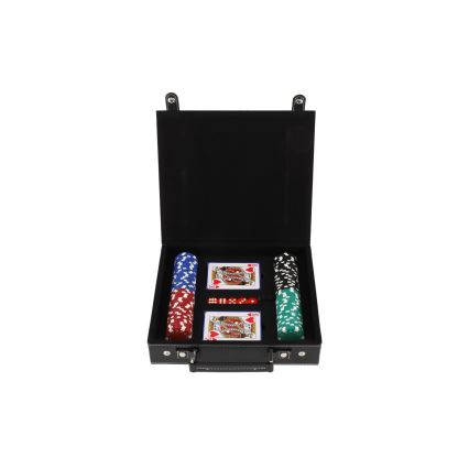 Zestaw pokerowy w walizce 100 szt.